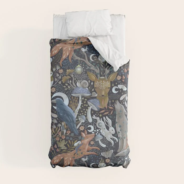 Whimsical Gothic Duvet Cover