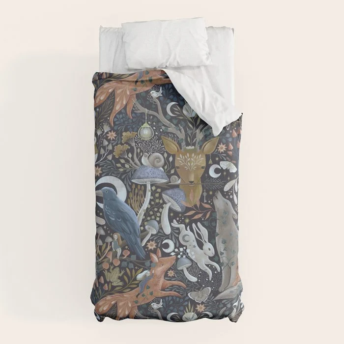 Whimsical Gothic Duvet Cover